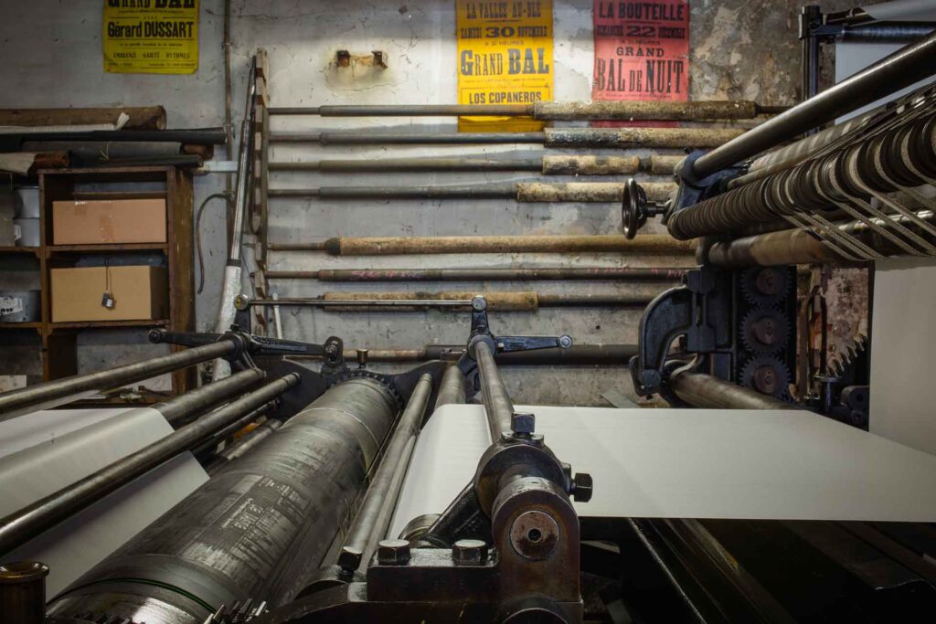 rotary printing press, Démocrate de l'Aisne
