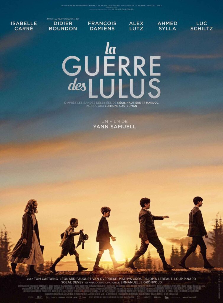 Poster teaser of the film La Guerre des Lulus de Yann Samuell